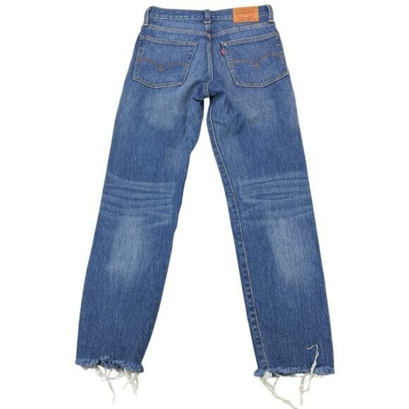 Levi's Wedgie Skinny White Oak Core Jean in Classic Tint Size 26 - Picture 4 of 9